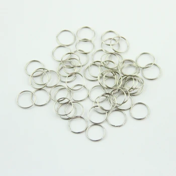 

Free Shipping 100pcs 11mm Chorme/ Gold Plated Rings Crystal Chandelier Beads Lamp Connectors Components for glass lamp&lighting