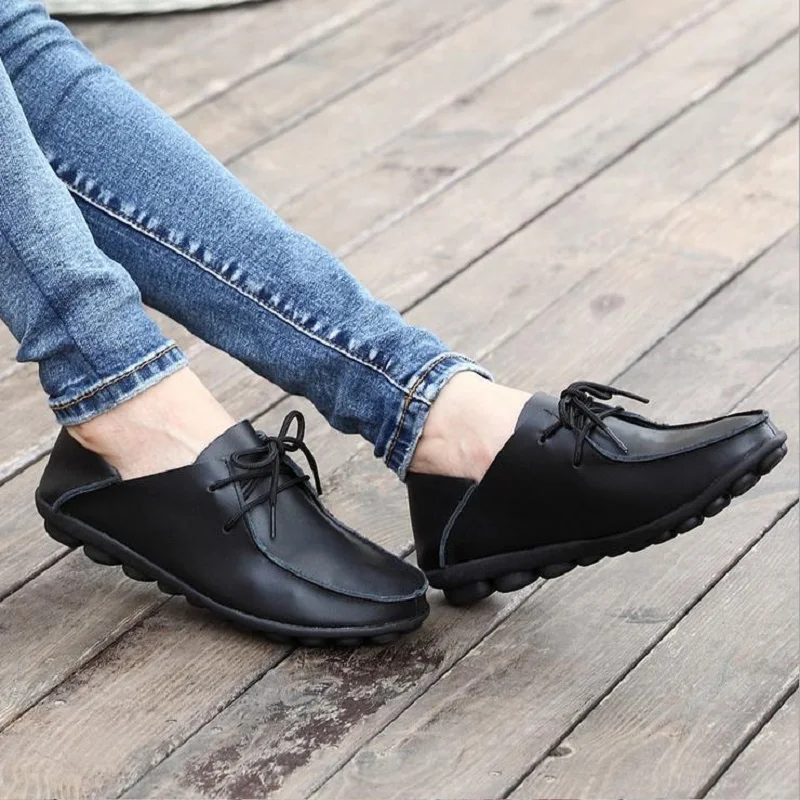 ladies smart flat shoes