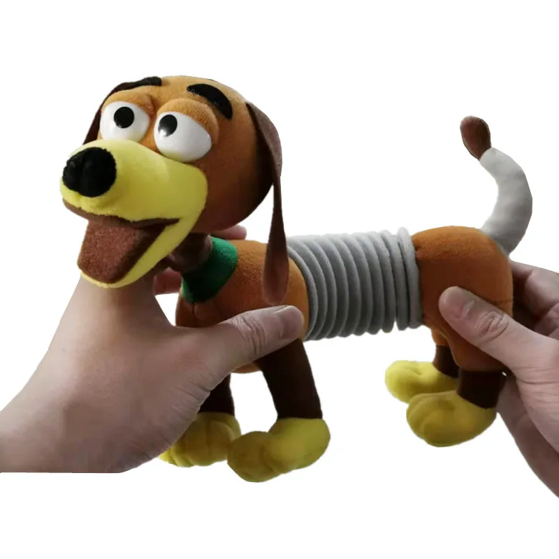 

30cm Disney Toy Story 4 plush toy woody Slinky dog Buzz Lightyear Plush Doll Doll Pixar Animated Character Gift for Children