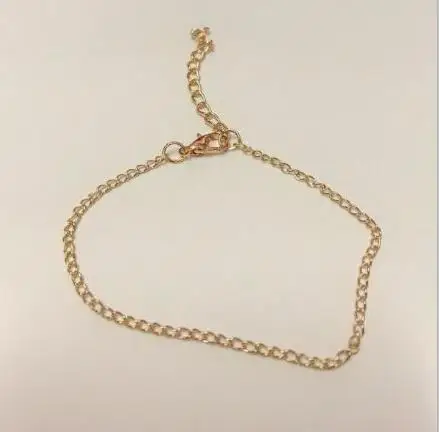 

2019 hot sale simple bracelet female geometric element alloy triangle moon five-pointed star pendant bracelet woman gift
