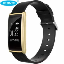 Huiniu N108 Bluetooth Smart Band вызова сообщение напоминание шагомер сердечного ритма трекер Приборы для измерения артериального давления smartband для IOS Android