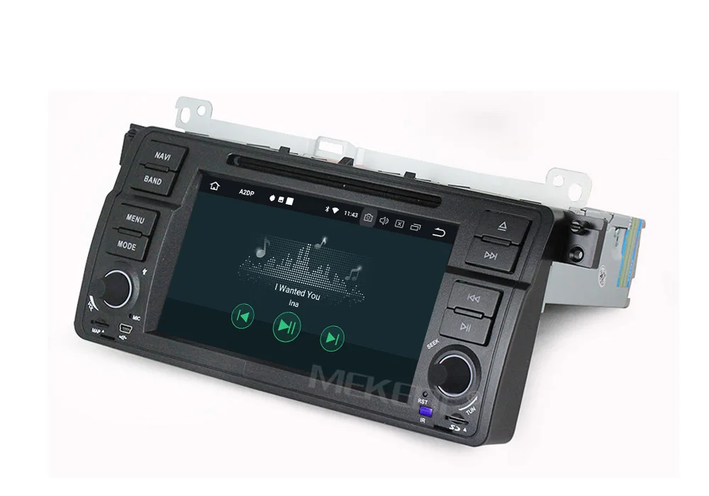 Clearance Android 8.0 4GB RAM Car stereo head unit navigation GPS NAVI DVD player for BMW E46 M3 3series support 4G Lte wifi BT canbus 17