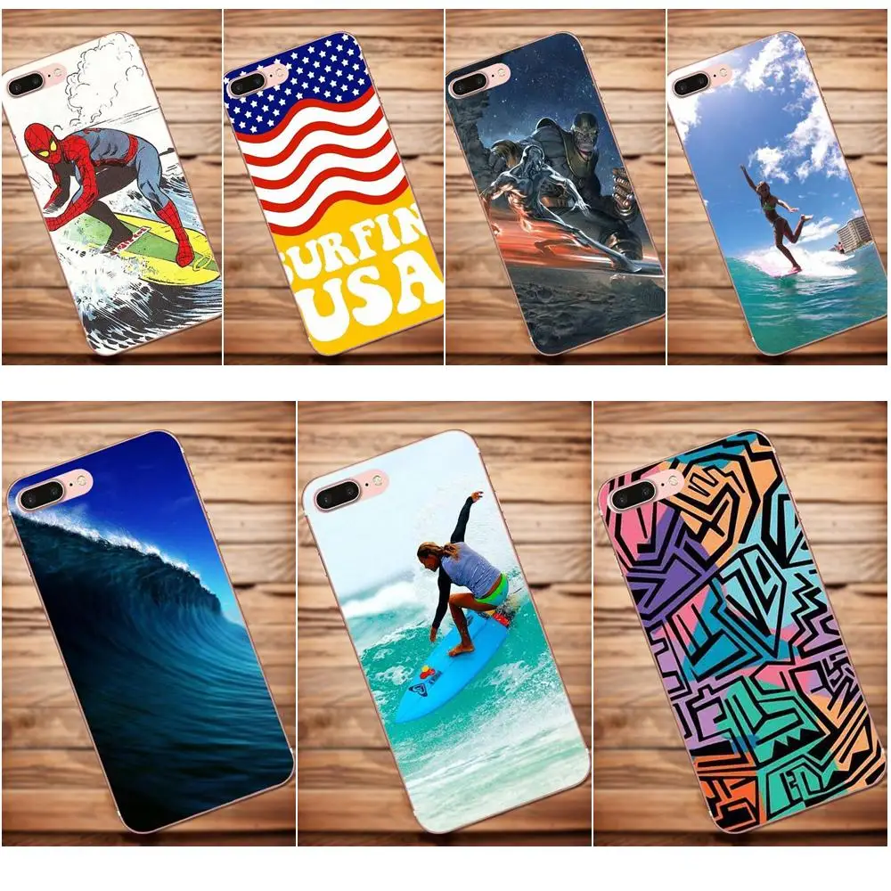 

Vvcqod Pop Surfing Tumblr Soft TPU Print Case For Galaxy Alpha Core Prime Note 4 5 8 S3 S4 S5 S6 S7 S8 S9 mini edge Plus