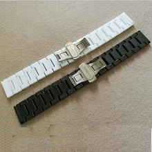 Универсальный 14, 15, 16, 18, 20, 22 мм Quick Release Керамика ремешок для часов для samsung Шестерни S2/S3 классический Frontier браслет с застежкой