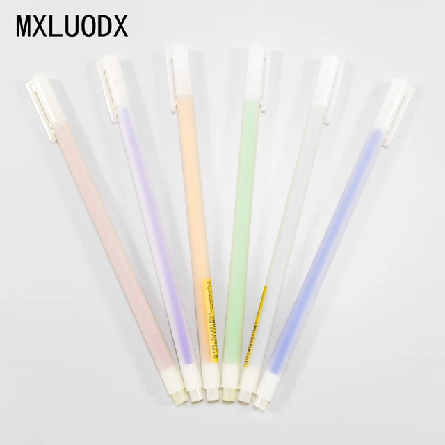 japanese style office exterior 05mm colored ink cute gel pen 6different colors diy japanese style office stationery student supplies japanese style office exterior 05mm colored ink cute gel pen 6different colors diy japanese style office stationery student supplies