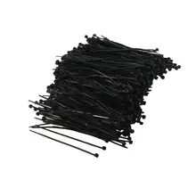 Промо-акция! 1000 шт черные пластиковые кабельные стяжки на молнии скрепляют обертывание 95 мм x 2 мм