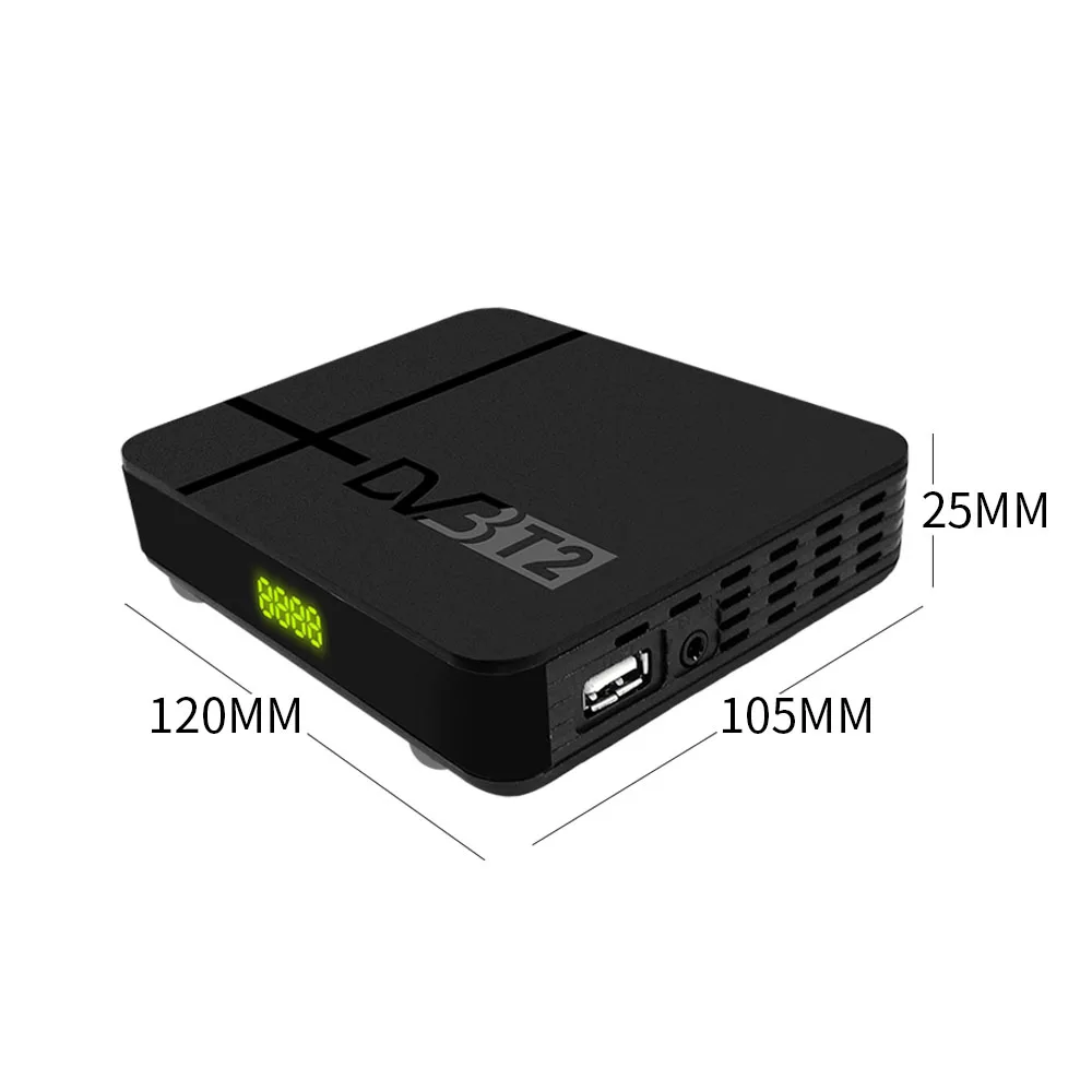 DVB T2 наземные цифровые приемники с портом RJ45 H.265 HD ТВ тюнер поддержкой порта Youtube