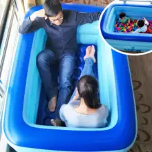 Надувная ванна, утолщенная изоляция, детский бассейн для взрослых, бочонок для купания, складной портативный Пластиковый бочонок
