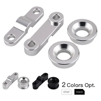 

NICECNC Solid Front & Rear Solid Shifter Bushing For Acura Honda Civic CRX B16 B18 B20 Manual Transmission