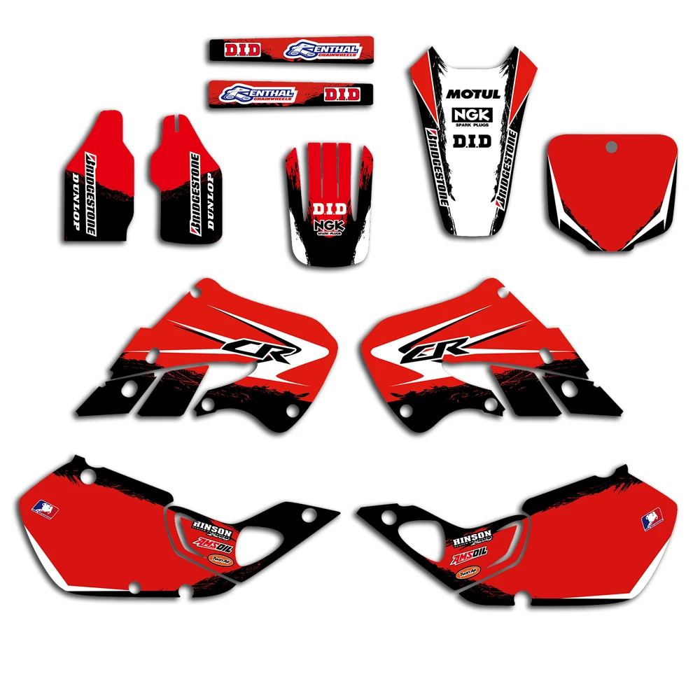 Графика на кроссовый мотоцикл Honda cr125r
