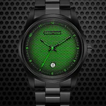 Relógios De Quartzo Dos Homens de luxo Da Marca Top designer Criativo Analógico Wrsit Assistir Banda de Aço Inoxidável Relógio Masculino Relogio masculino