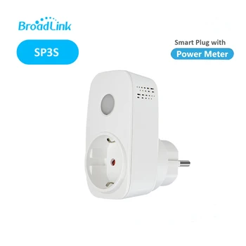 

Original Broadlink SP3S Timer Plug EU Wireless WiFi Smart Power Socket Outlet Energy Monitor Smart Home Remote by IOS Android