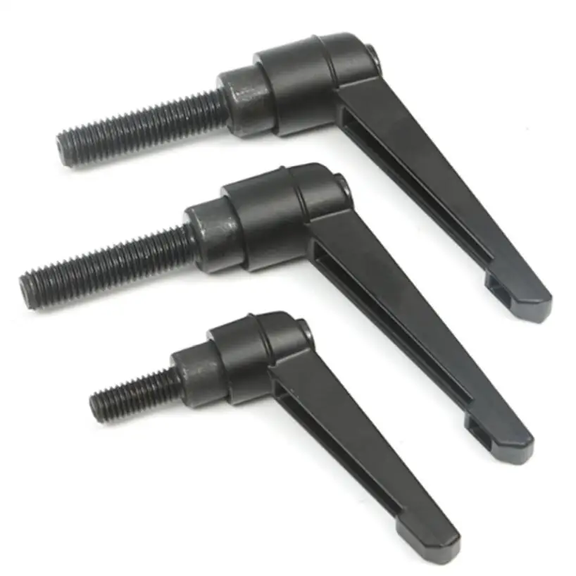 Xinrub M10 Male Thread 25-50mm Adjustable Handle Clamping Lever Hex Socket Drive M1025 Xinrub M10 Male Thread 25-50mm Adjustable Handle Clamping Lever Hex Socket Drive M1025