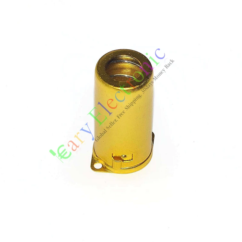 Опт и розница 8 шт 9Pin трубки розетки щит крышка для аудио DIY 12AX7 12AU7 ECC82 ECC83 Желтый