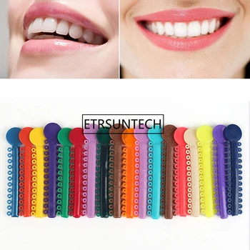 

2000pcs Dental Materials Plastic Ligation Ties Ring Orthodontic Supplies Elastic Dental Care Sticks Braces for Teeth F1715