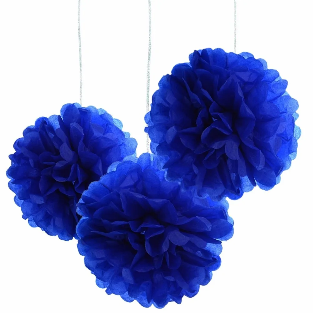 paper flowers blue 2