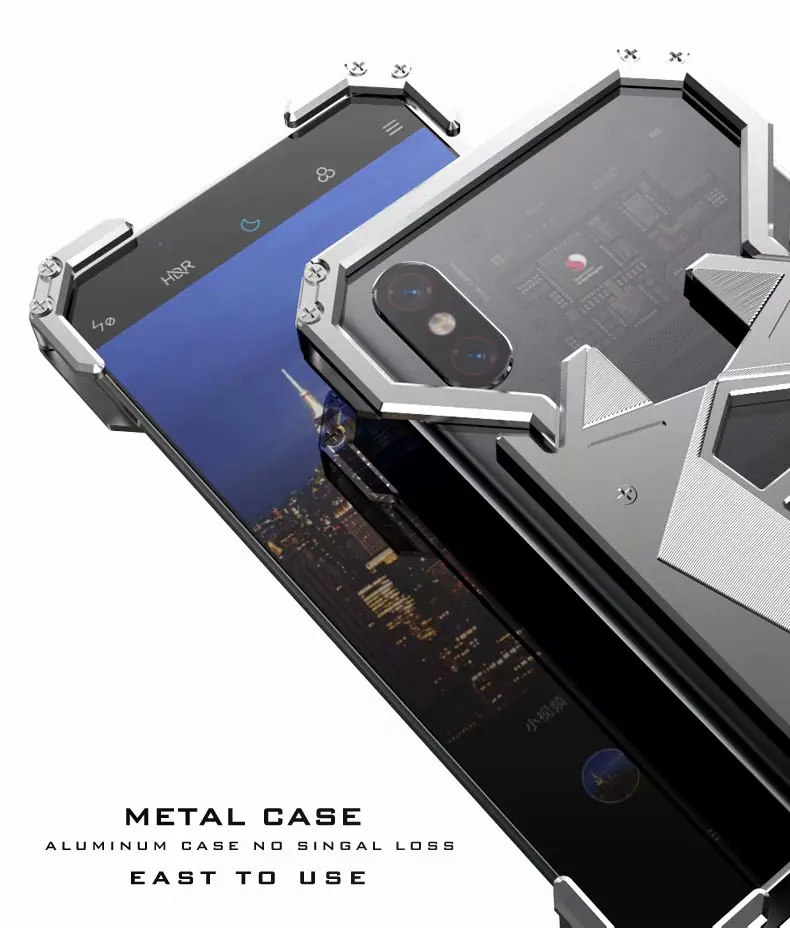 Роскошный крутой чехол с человеком-пауком для Xiaomi Mi 8 9 se Lite, металлический алюминиевый сплав, противоударный защитный чехол s, противоударный чехол