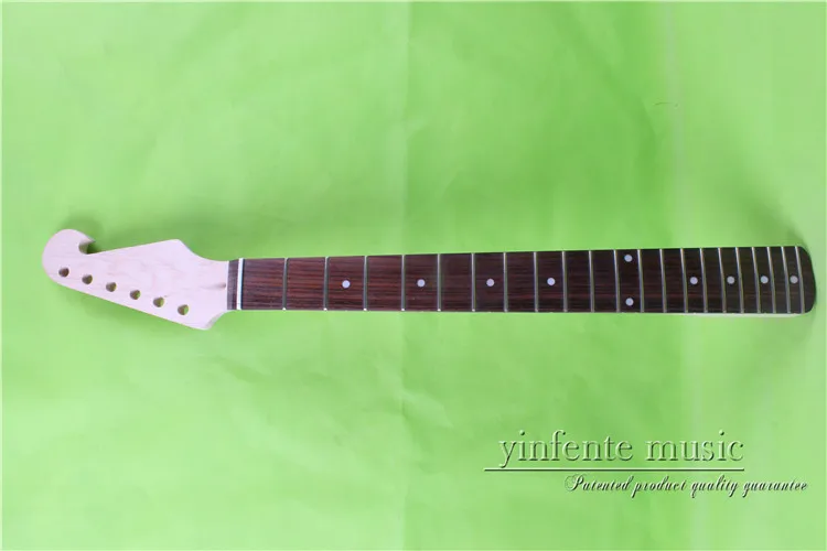 

25.5" Electric guitar neck maple Bolt on rose wood fingerboard fine quality 21 fret 0013#