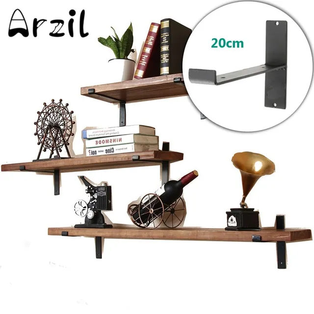 Ferro cremagliera 20 cm loft retrò industriale scaffali mensola ... Scaffali a mensola