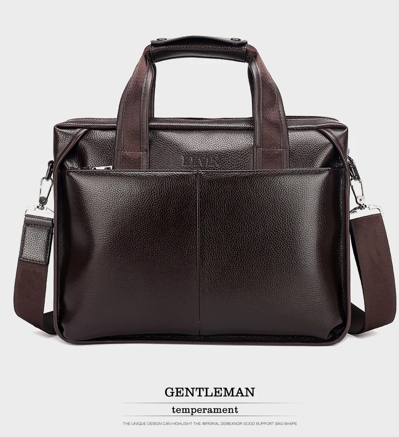 cowhide male commercial briefcase (17)