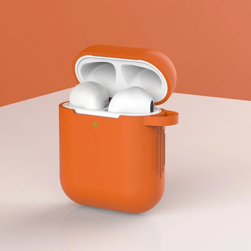 Ультратонкий чехол для Air Pods, мягкий силиконовый чехол для Airpods, противоударный защитный чехол для Airpods, чехол для наушников