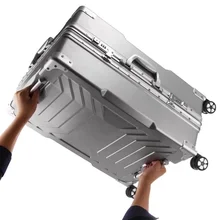 Высокое качество алюминиевая рама тележки чемодан прокатки hardside чемодан для женщин чемодан на колесиках для путешествий коробка для мужчин на колёсиках 20/24/28 дюймов