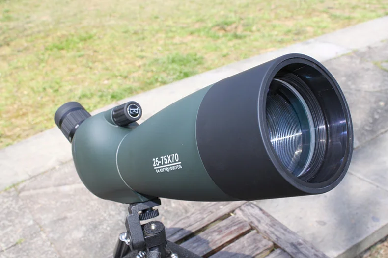 CSO 25-75X70 Zoom Зрительная труба ТЕЛЕСКОП водонепроницаемый Birdwatch охотничий Монокуляр со штативом и универсальным адаптером для телефона