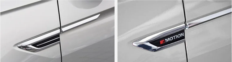 4motion 4 Motion 4X4 крыло значок в виде крыла автомобиля стикер отделка автомобильный Стайлинг для Volkswagen VW Tiguan Mk2