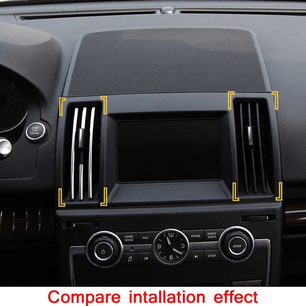 8pcs-Chrome-Interior-Center-Air-Conditioning-Vent-Outlet-Strips-Trim-For-Land-Rover-Freelander-2-2008 (2)