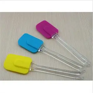 Silicone Spatula Baking Scraper Butter Mixer Cooking Cake Kitchen Utensil 1Pcs good quality