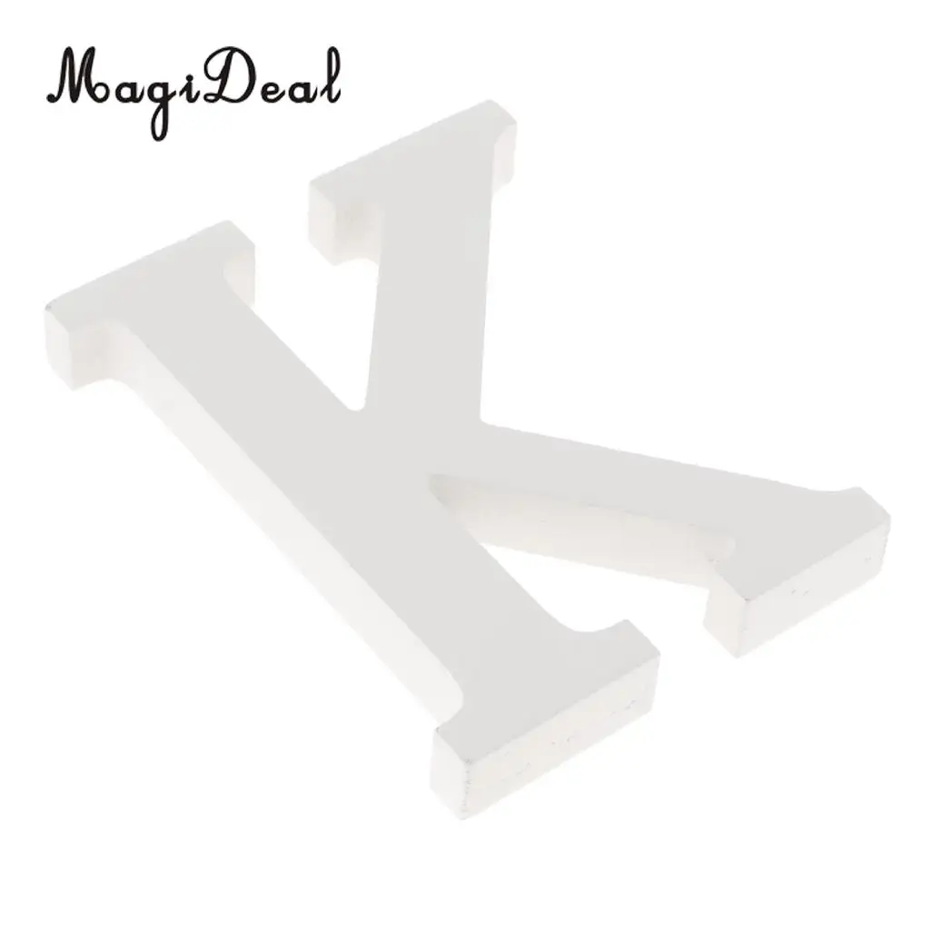 DIY Wooden Alphabet Letters Sign Plaque Wall Art Hanging Decor Decal Wedding Baby Shower Party DIY Decoration