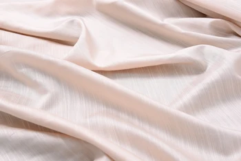 

2016 Blue 30 momme heavy bamboo silk linen fabric with high quality, wind Special offer