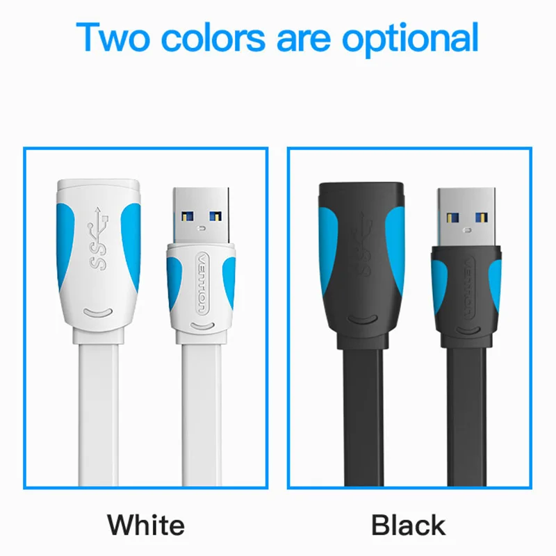 Удлинительный кабель Vention USB 3 0 сверхскоростной Папа мама 1 м 2 usb для синхронизации