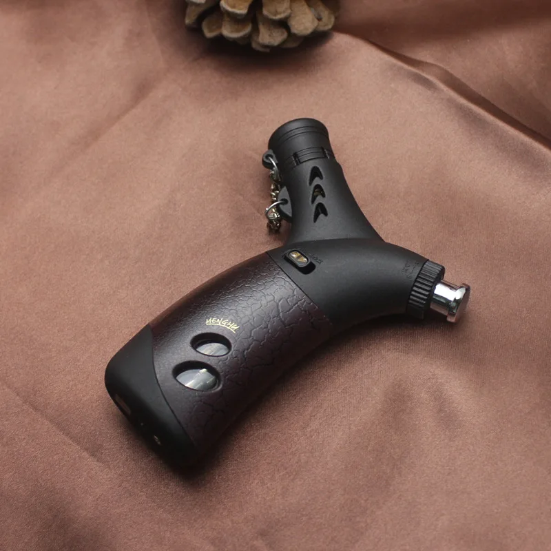 

Torch Turbo Lighter Spray Gun Jet Butane Lighter Gas Cigarette 1300 C Fire Windproof Lighter