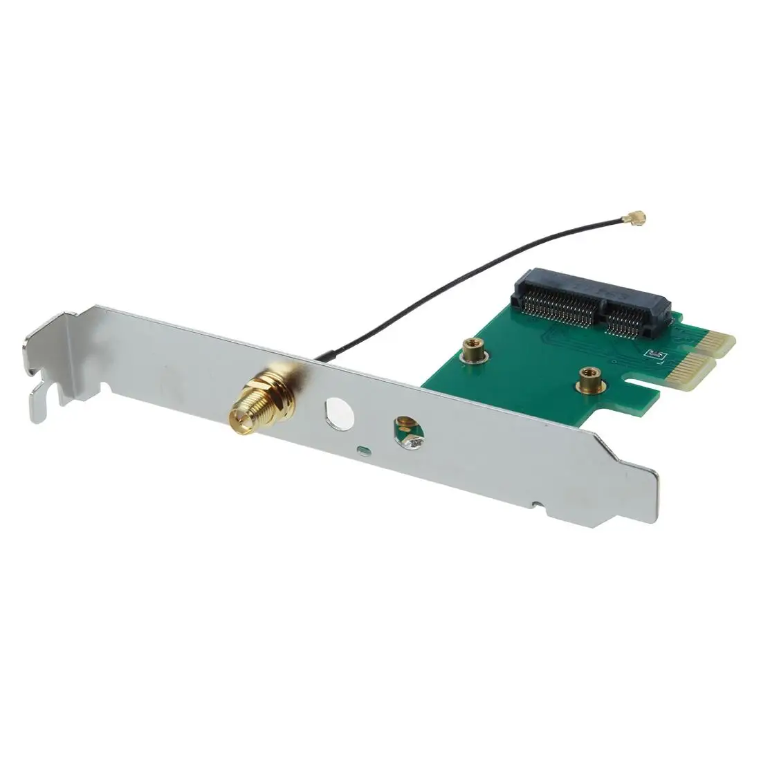 Беспроводной адаптер semoic Mini PCI-E Express для ПК с 3 антеннами WiFi