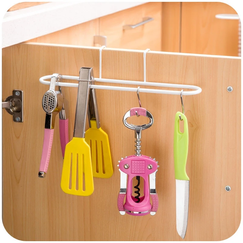 Kitchen Cabinet Cupboard over Door Hanging towel rack holder cloth shelf towel rail Bathroom Kitchen Accessories Kitchen Cabinet Cupboard over Door Hanging towel rack holder cloth shelf towel rail Bathroom Kitchen Accessories