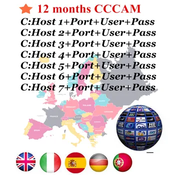 

Europe Cccams Cline for 1 year Europe Free Satellite Line Share Sever Italy/Spain/French/Germany IKS cccam Satellite Receiver