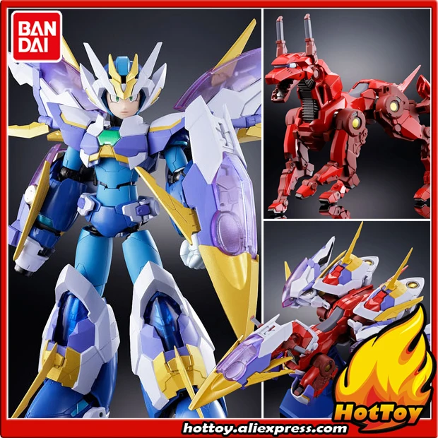

100% Original BANDAI Tamashii Nations Chogokin Action Figure - GIGA ARMOR X ROCKMAN from "Mega Man X