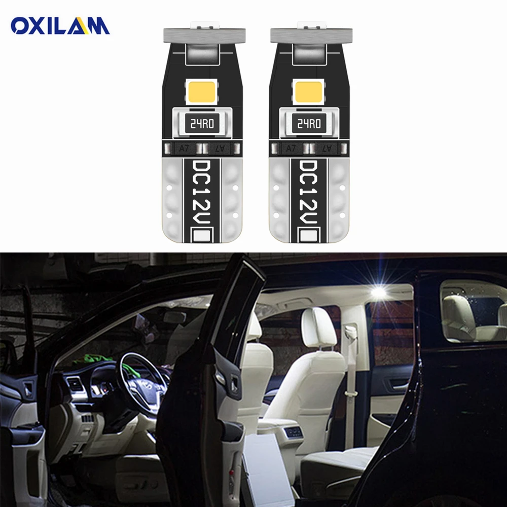 

T10 LED W5W 194 Parking light Bulbs for Ford Focus Mondeo MK4 MK3 Fiesta Kuga s max Ranger Fusion Explorer Escape Escort Galaxy