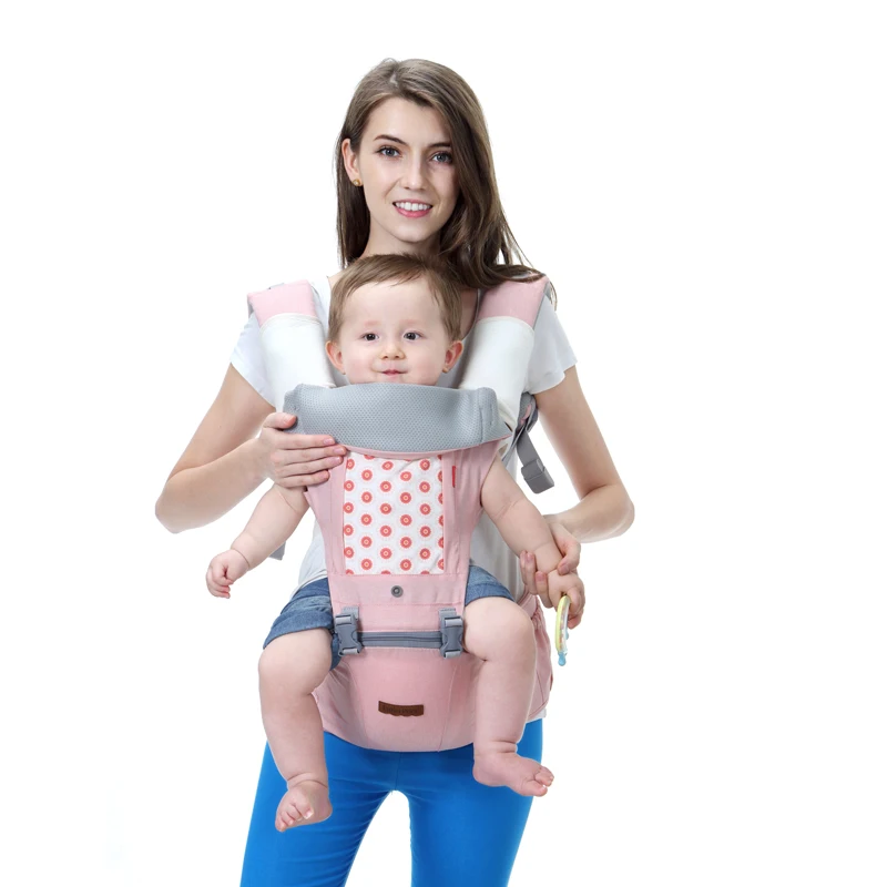 2019 Baby Carrier 3 Colors Infant Baby Hipseat Carrier Front Facing Ergonomic Kangaroo Baby Wrap Sling For Baby Travel 0-3Y (5)