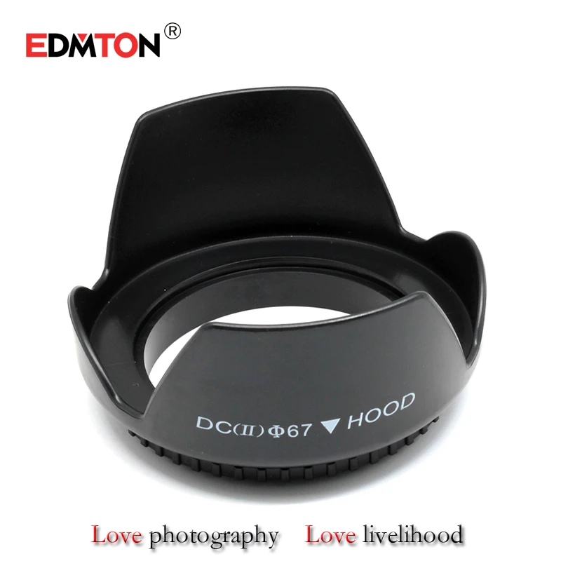 

67mm camera lens hood Petal Buckle lens hood 67mm for Canon EOS EF-S 10-18mm F4.5-5.6 lens 18-105MM 18-135MM STM