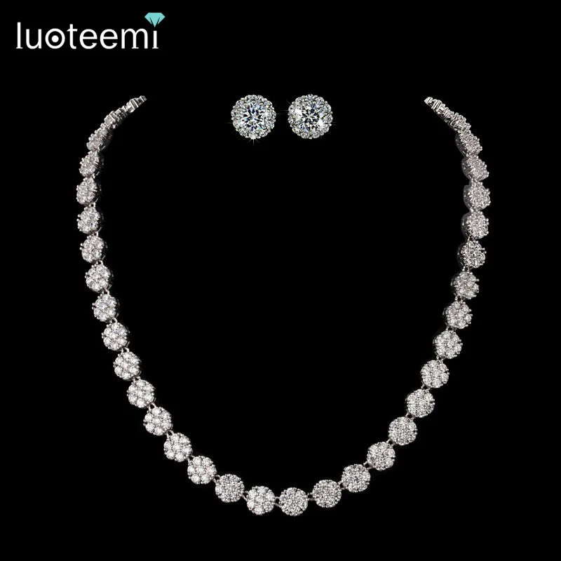 LUOTEEMI Fashion Elegant White Gold 