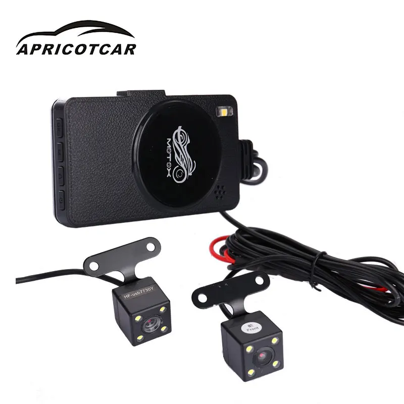 

3" CAR DVR HD Screen Display MIni Hidden Driving Recorder Dash Camera Cam Double lens Night Vision Wide Angle Cyclic Recorder