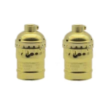 10 шт./лот Ретро Эдисон Стиль Алюминий держатель лампы E27 E26 Vinage розетку