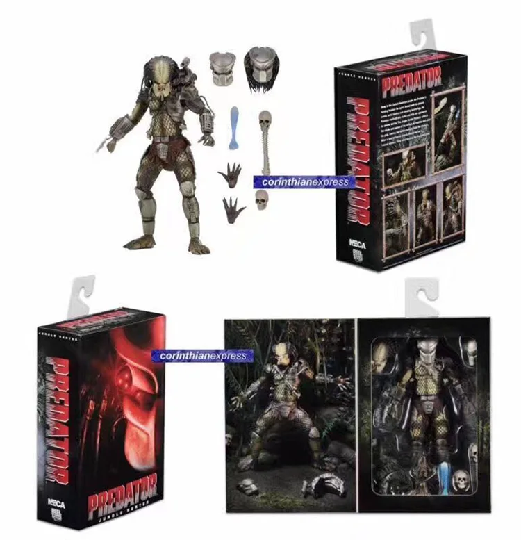 Film Di Animazione Predator Vs Alien Cartoon Toys City Hunter Jungle Hunter Edizione Lussuosa, Action Figure Model