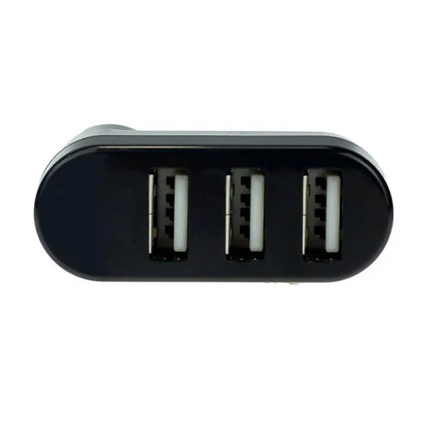 Высокоскоростное 3 вспомогательное устройство для USB 2 0 Мини Вращающийся