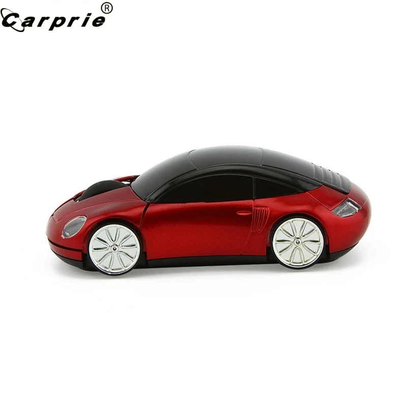 

CARPRIE 2.4GHz 1600DPI Wireless Optical Mini Mouse Rolling Race Car Model Mice Gamer Gaming Mouse for Tablet PC 90703