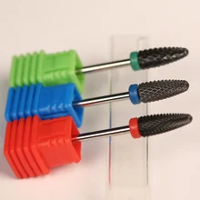 2 шт./партия керамические сверла для ногтей, сверла для электрической ногтевые сверла, шлифовальный станок