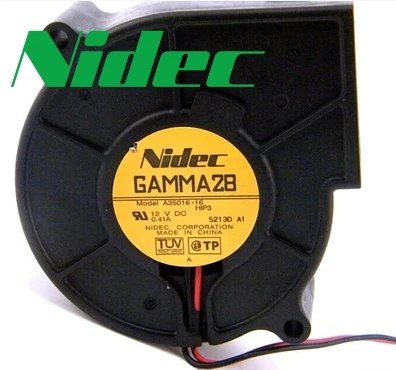 Nidec оригинальный GAMMA28 A35016-16 12V 0.41A 7530 центробежный вентилятор турбореактивный