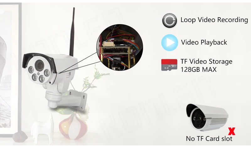 Zoom PTZ outdoor camera IP 03